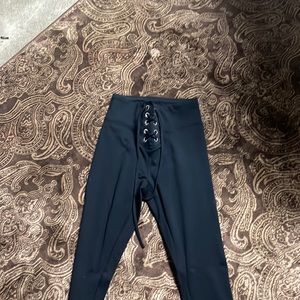 NWOT Express lace up leggings